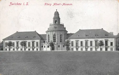 Zwickau i.S. König Albert-Museum AK 1915