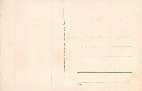Mühlhausen i. E. Rathausplatz Postkarte AK