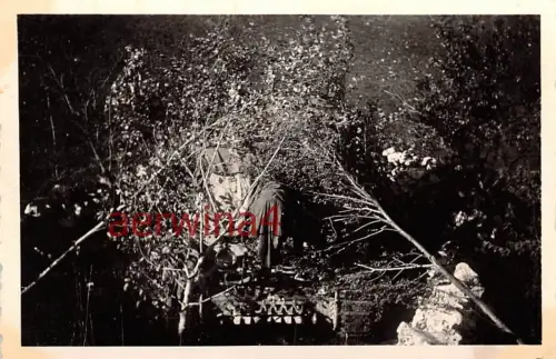 Panzerhaubitze Grille Sd.Kfz.138/1 Feuerstellung Monte - Corno Italien