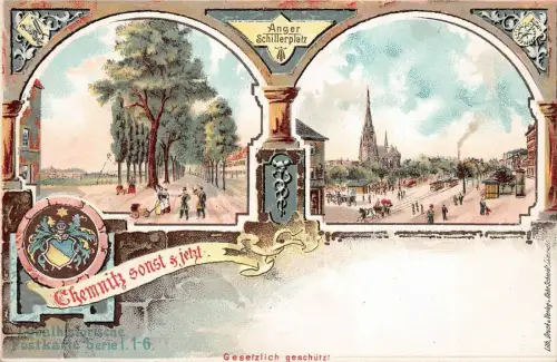 Chemnitz Lokalhistorische Postkarte Postkarte AK