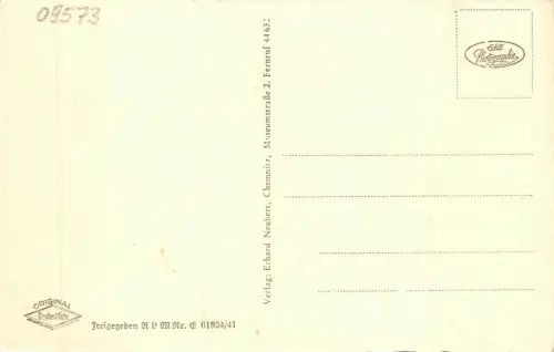 Erdmannsdorf-Augustusburg i. Erzg. Postkarte AK