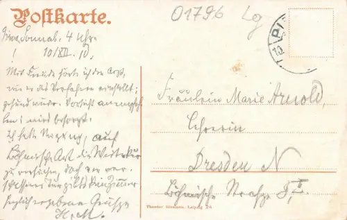 Pirna Markt Postkarte