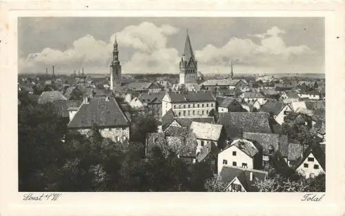Soest i./W. Total Stadt des deutschen Mittelalters Postkarte AK 1940