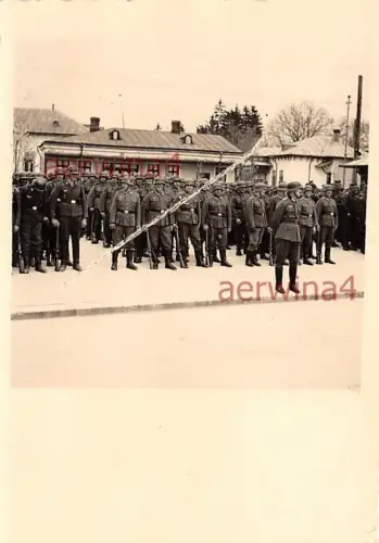 Appel deutsche Soldaten Begrüßung bei Ploiestie Rumänien