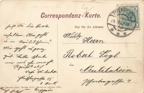 Troppau (Opava) Oberring mit Stadttheater Postkarte AK