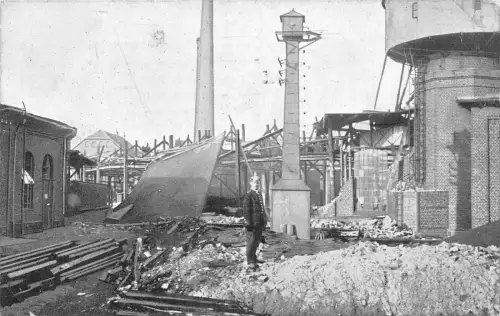 Chemnitz Sturm-Katastrophe AK 1916