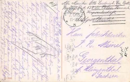 AK Posen Kernwerk Militärhof Soldaten Inft. Regt. 133