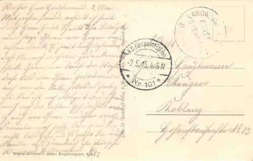 Französisches Tor, jetzt deutsches Tor in Longwy Frankreich Patriotika AK 1915