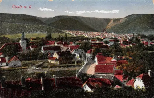 Ansicht Thale am Harz Sachsen-Anhalt Postkarte