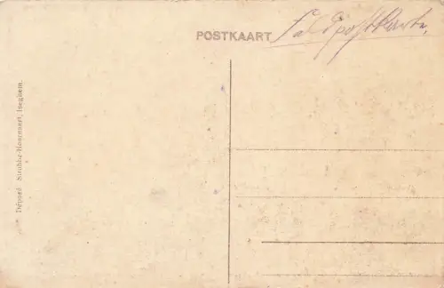 Sirit-Hiloniuskerk Kirche in Iseghem Westflandern Belgien Postkarte AK