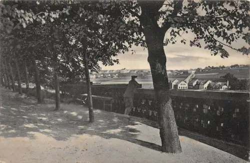 Auerbach i. V. Königl. Lehrerseminar Blick nach Hinterhain Feldpostkarte AK 1916