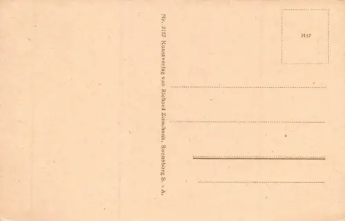 Eisenach Karlsplatz Kirche Postkarte AK