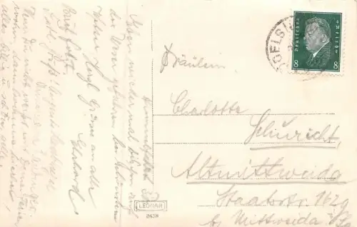Oedelsheim a. d. Weser Postkarte AK