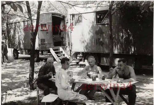 Soldaten Frühstück Aufklärungskompanie Rostow Russland Ostfront