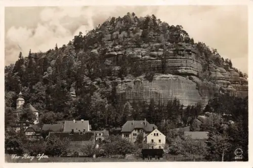 Sommerfrische Berg Oybin Zittauer Gebirge Sachsen Postkarte AK 1912