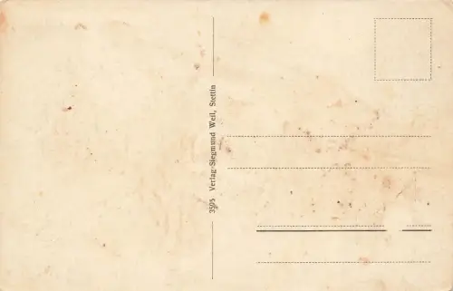 Am Familienbad Seebad Swinemünde Pommern Postkarte AK
