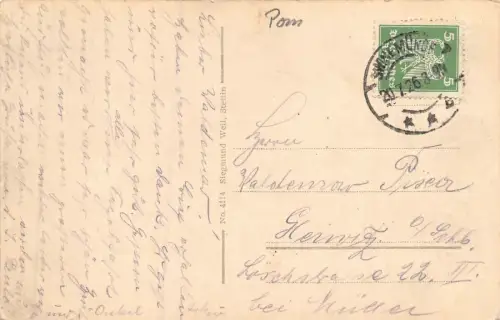 Seebad Swinemünde Kurhaus Postkarte AK 1926