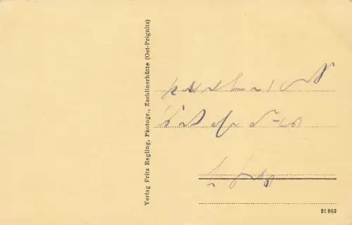 Schloss in Rheinsberg Mark Brandenburg Postkarte AK