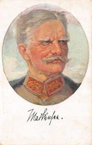 Karl Bauer Generalfeldmarschall von Mackensen Portrait Patriotika Postkarte