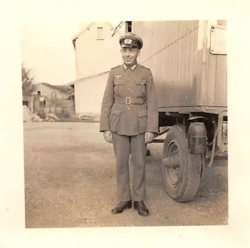 deutscher Soldat Bautruppe bei Reims Frankreich