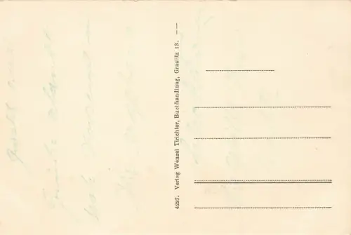 Blick auf Graslitz Stadtansicht Böhmen Postkarte AK