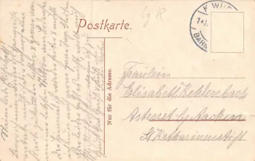 Friedrichshafen a. Bodensee Dampfer Baden-Württemberg Postkarte AK