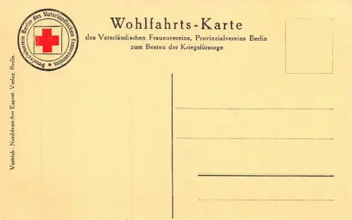 Portrait Generalfeldmarschall von Haeseler Rotkreuz Patriotika Postkarte AK