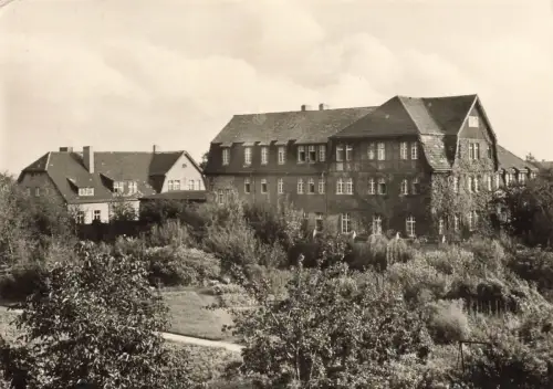 Julius-Schniewind-Haus in Schönebeck-Salzelmen Sachsen-Anhalt Postkarte AK 1974