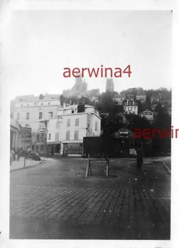 Blick auf die Kathedrale Laon Frankreich