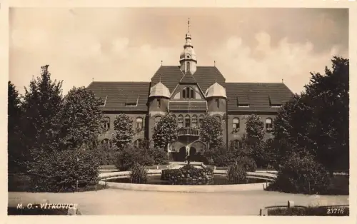 Haus in Mährisch Ostrau Vitkovice Witkowitz Mähren Postkarte AK