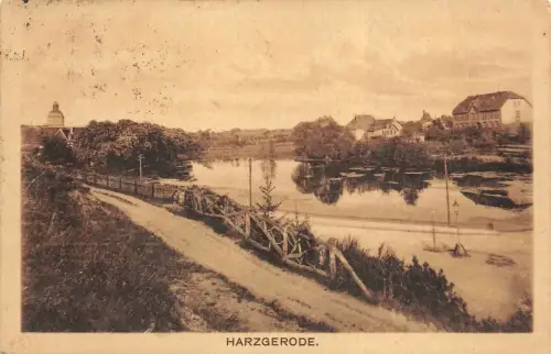 Harzgerode Ansicht Postkarte AK