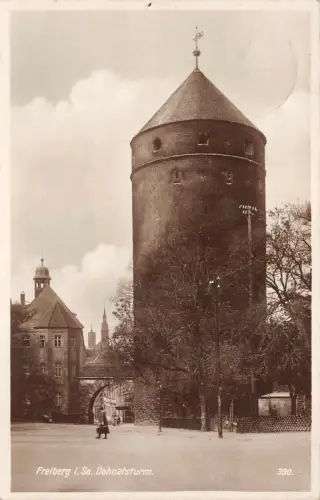 Freiberg i. Sa. Dohnatsturm Postkarte AK 1935