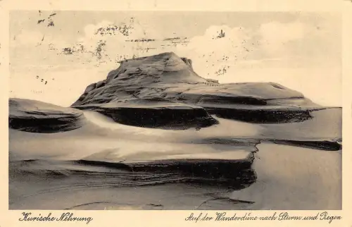 Kurische Nehrung Wanderdüne Postkarte 1937