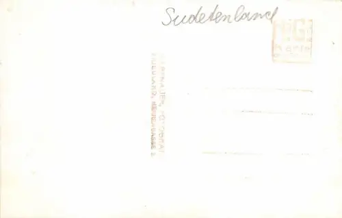 Grottau / Hrádek nad Nisou Omnibus, PKW Männer auf Markt Geschäfte Orig. Foto