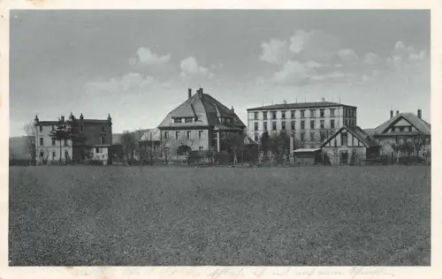 Erholungsheim Teichwolframsdorf bei Werdau Sachsen Postkarte AK 1933