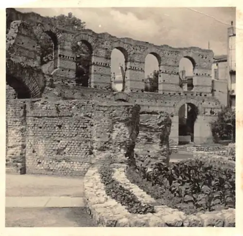 Stadtmauer in Bordeaux Frankreich