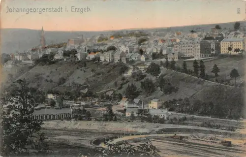 Johanngeorgenstadt i. Erzgeb. Postkarte AK 1907
