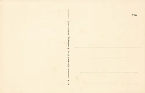 Blick auf den Fuchsturm in Jena Thüringen Postkarte AK