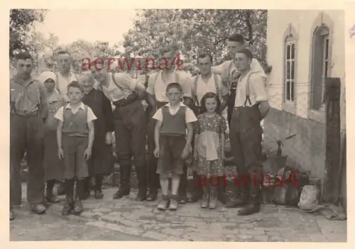 Erstes Quartier während des Vormarsch Belgien