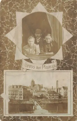 Gruss aus Plauen Vogtland Fotokarte