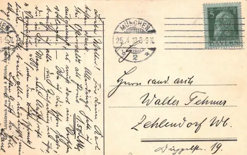 Arnstadt i. Th. Marktplatz Wurstfabrik Postkarte AK 1913