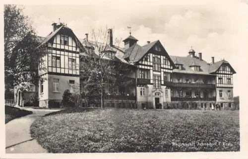 Bezirksstift Jahnsdorf i. Erzg. Postkarte AK