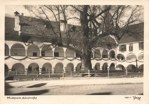 Klosterhof Millstatt Kärnten Österreich Popp Karte 4851-0 Postkarte AK