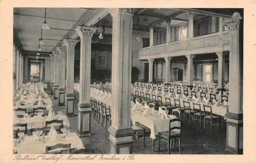 Gasthof Marienthal Ballsaal Zwickau Sachsen Postkarte AK