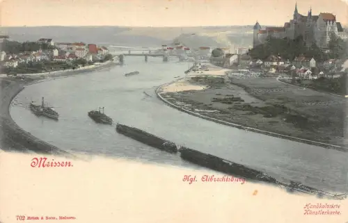 Königliche Albrechtsburg Meißen Sachsen Postkarte