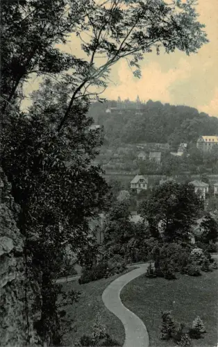 Bielefeld Blick auf den Johannisberg Postkarte AK