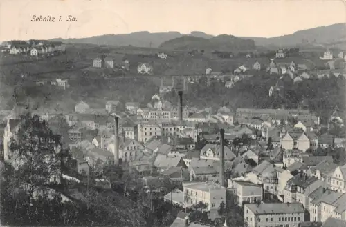 Sebnitz i. Sa. Ansicht Postkarte AK 1927