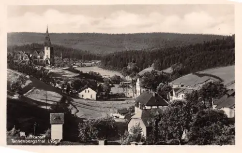 Luftkurort Tannenbergsthal i. Vogtl. Postkarte AK