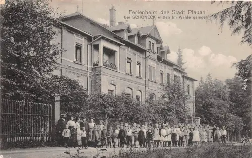 Ferienheim Stadt Plauen bei Schöneck mitten im Walde gelegen 1935