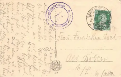 Riesengebirge Hampelbaude AK 1927